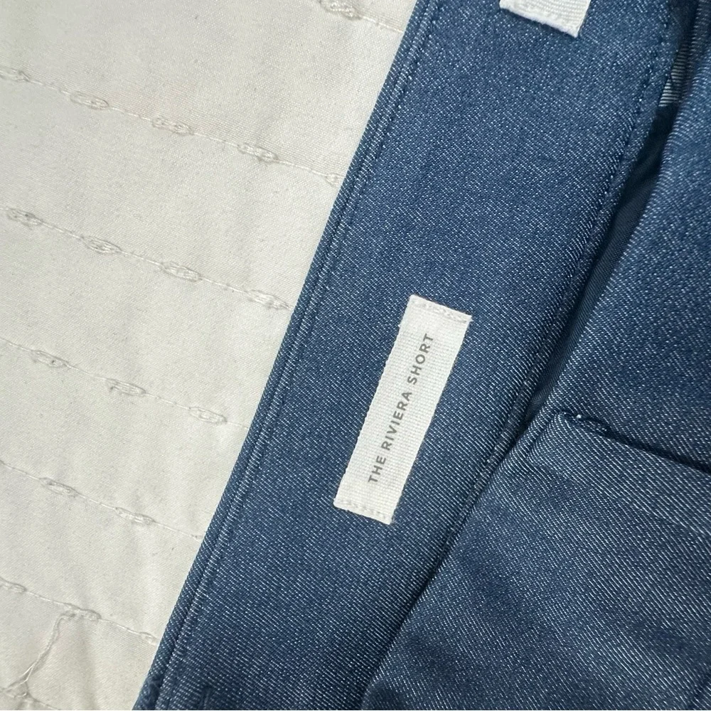 LOFT The Riviera Shorts in Refine Denim High Waist in Blue - Picture 10 of 15